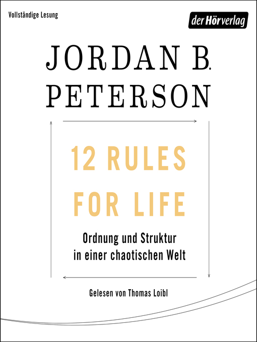 Title details for 12 Rules For Life by Jordan B. Peterson - Available
